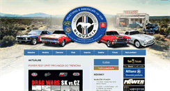 Desktop Screenshot of mustangclubslovakia.sk